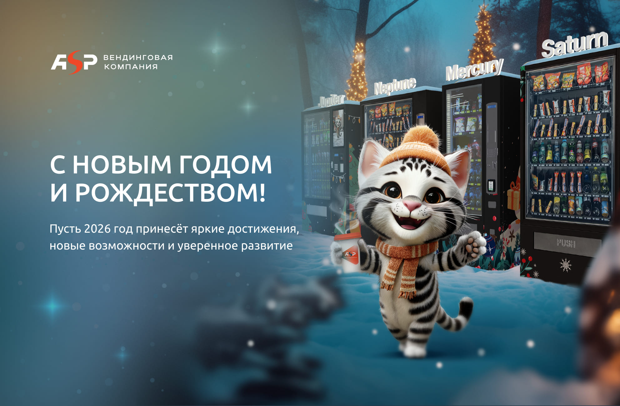 Пусть в Новом году всё сработает идеально — как надёжный автомат!