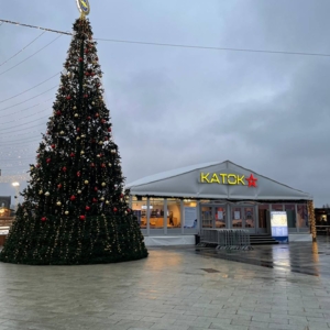 Вендинговые автоматы АСП на катке в парке «Патриот» 3