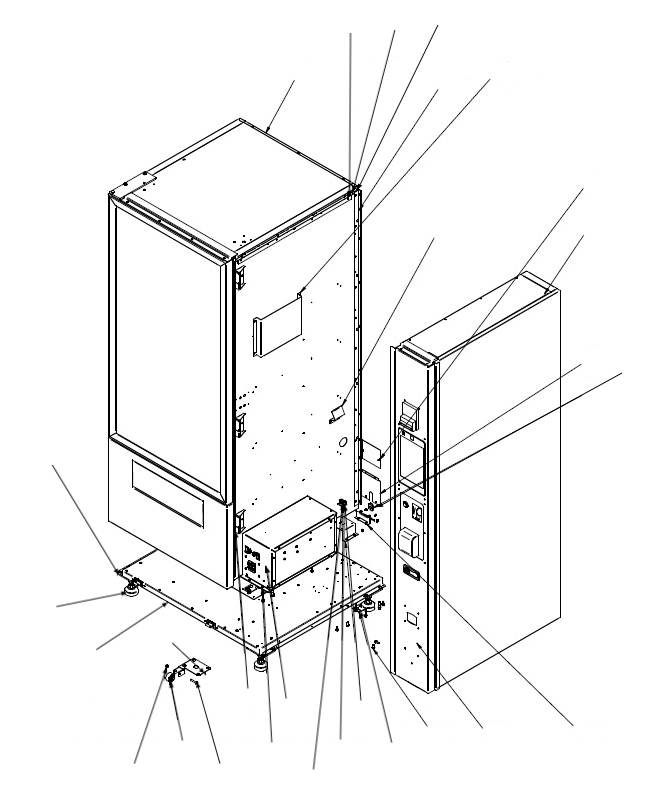 Торговый автомат COMBO CV-4000C10/CV-5000C10