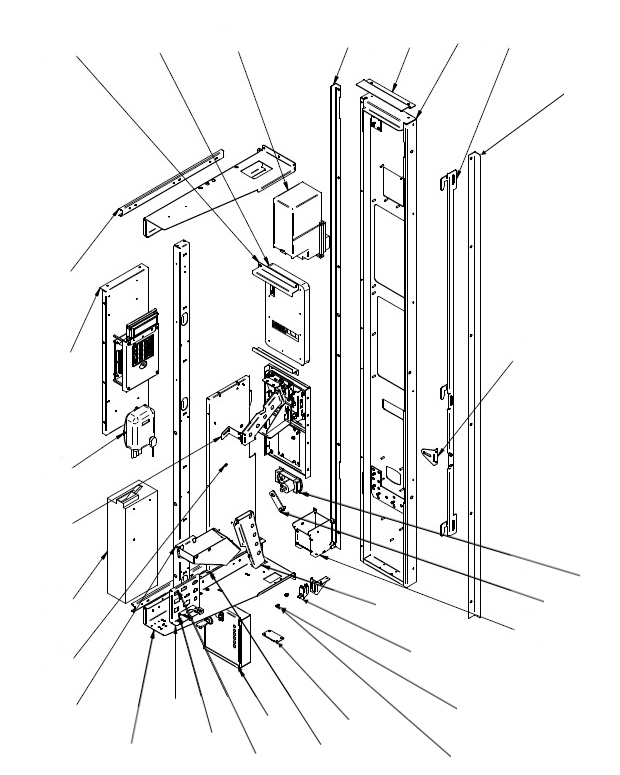 Раздвижная дверь в сборе